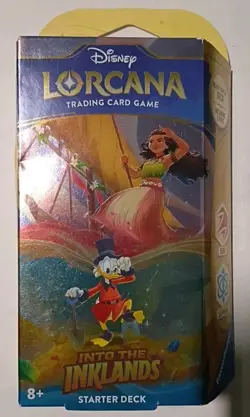 Disney Lorcana Into the Inklands Starter Deck - Moana & Scrooge - Image 1