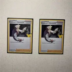 Pokemon Professor's Research Trainer Supporter Card Lot 023/SV025 English 2 Car… - Image 1