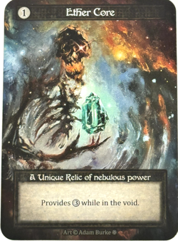 Ether Core - Unique Gothic Sorcery: Contested Realm TCG Card - Image 1