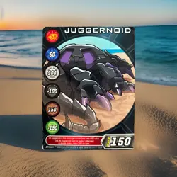 Bakugan Battle Brawlers Ventus 🍃 Juggernoid 400G B1 w/ HSP Command Card BA096 - Image 4