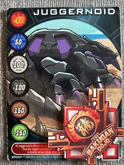 Bakugan Battle Brawlers Ventus 🍃 Juggernoid 400G B1 w/ HSP Command Card BA096 - Image 5