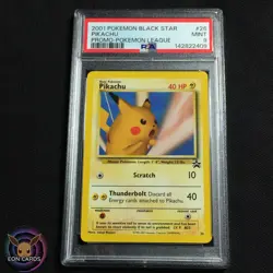 Pikachu SNAP #26 (PSA 9 MINT) Black Star PROMO Pokemon Cards - Image 1