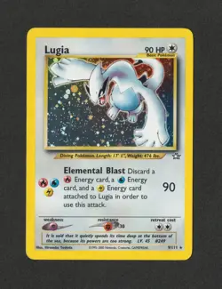 Lugia Holo 9/111 Neo Genesis Pokemon Card LP *NICE* - Image 1