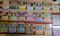 Vintage Pokemon Card Lot WOTC Era Rare Team Rocket Gym Japanese Mixed Lot (48) - Image 1