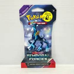 1x Temporal Forces - Scarlet & Violet Sealed Pokemon Card Sleeved Booster Pack - Image 1