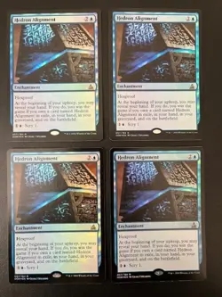 MTG- Hedron Alignment x4 - Oath of the Gatewatch FOIL - Image 1