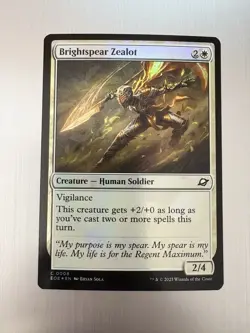 Brightspear Zealot - 8 - MTG: Edge of Eternities - Common - FOIL - Image 1