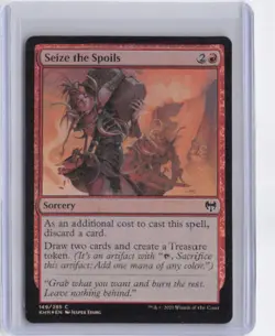 MTG Kaldheim #149 Seize the Spoils Common Foil - Image 1
