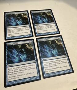 MTG * X4 Ghostly Flicker X4 Playset NM+ NP Avacyn Restored SellbyCyn - Image 1