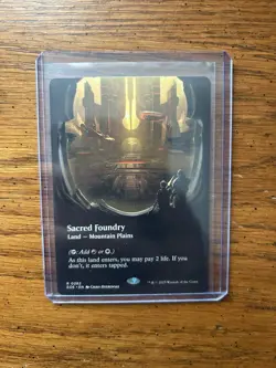 Sacred Foundry (Borderless) NON-foil - 282 English Near Mint NEVER PLAYED - Image 1