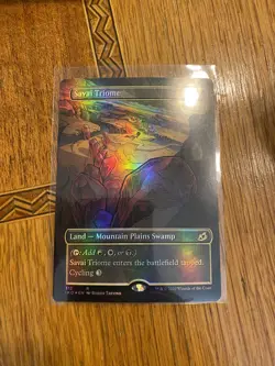 Savai Triome Borderless Foil Ikoria IKO #312 - Image 1