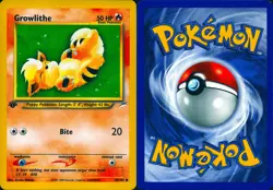 GROWLITHE 68/105 COMMON NEO DESTINY POKEMON 1ST EDITION LP - Image 3