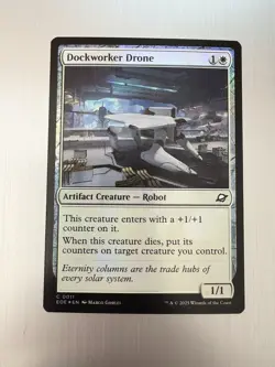 Dockworker Drone - 11 - MTG: Edge of Eternities - Common - FOIL - Image 1