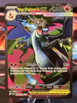 Pokemon Mega Charizard X ex 109/094 Phantasmal Flames Ultra Rare NM/M - Image 1