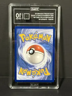 2025 POKEMON DESTINED RIVALS MOLTRES EX UPC STAMPED PROMO #229 TAG 10 GEM MINT - Image 2