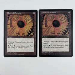 MTG Charcoal Diamond Mirage Two Magic The Gathering TCG Cards Shipping Included - Image 1