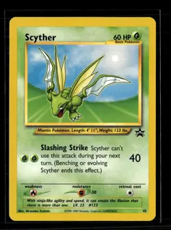 Pokemon 2000 Wizards Scyther #45 - Image 1