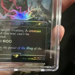 MTG Noctis's Death Magic Foil Secret Lair x Final Fantasy 1870 CGC Pristine 10 - Image 4