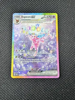 Pokemon TCG Espeon ex SIR Special Illustration Rare Prismatic Evolutions 155/131 - Image 1