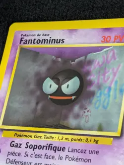 Carte Pokemon Fantominus 50/102 Edition 1 Set de Base wizards Francais VF - SDB - Image 3