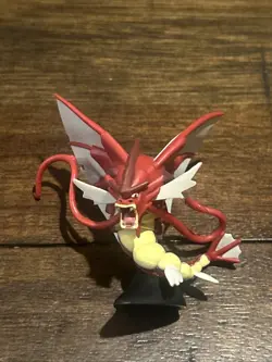 Pokemon Shiny Shining Mega Red Gyarados 2 Inch Figure 2016 Nintendo And Soligelo - Image 1