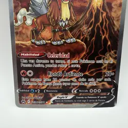 Pokemon TCG Crown Zenith Entei V GG36/GG70 Galarian Gallery Holo NM/M SPANISH - Image 3