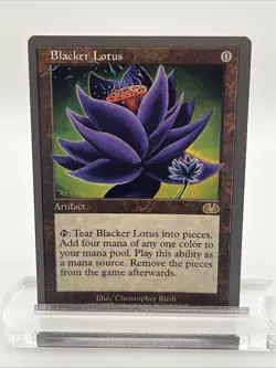 Blacker Lotus Unglued 1998 Near Mint Never Played Magic The Gathering Mtg - Image 1