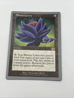 Blacker Lotus Unglued 1998 Near Mint Never Played Magic The Gathering Mtg - Image 5