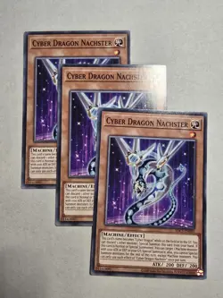 3x Cyber Dragon Nachster Common SDCS NM - Image 1