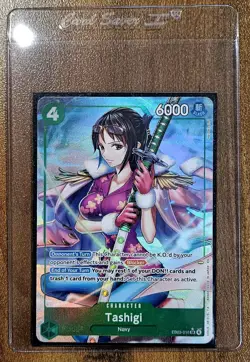 One Piece - Tashigi EB03-018 (SR) Alt Art Heroines Edition English - Image 3