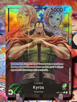 KYROS - One Piece EB01-040 - AAL Alt Art Leader - EB: Memorial Collection - Image 1