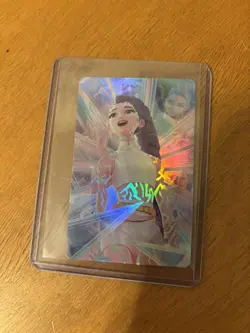 McDonalds KPOP Demon Hunter Huntrix Meal Rumi Holo Promo Card Triple Star Rarity - Image 1