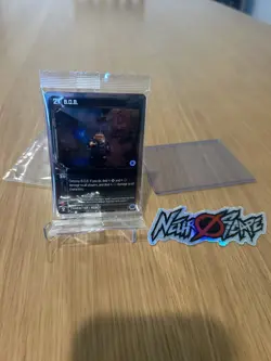 Neuroscape TCG Kickstarter Promo Card B.O.B 008 Holo Foil Trading Card Sealed - Image 1