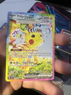 Pikachu EX 238 NM-Mint Surging Sparks Pokemon Card - Image 1
