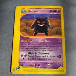 Pokemon TCG Gengar Expedition 2002 Non-Holo Card 48/165 MP Moderately Played - Image 1