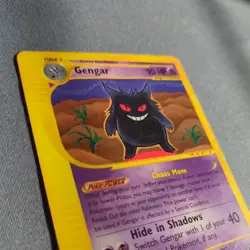 Pokemon TCG Gengar Expedition 2002 Non-Holo Card 48/165 MP Moderately Played - Image 5