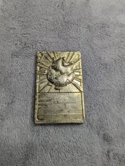 1999 Pokemon Gold Plated Trading Card Togepi - Image 3