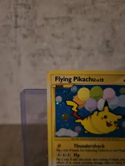 Flying Pikachu 113/111 Holo Pokemon Card Rising Rivals LP WOTC - Reserved - Image 3