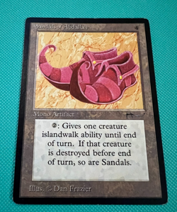 Sandals of Abdallah - Arabian Nights - MTG - Magic the Gathering - Image 1