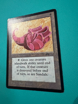 Sandals of Abdallah - Arabian Nights - MTG - Magic the Gathering - Image 3