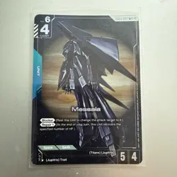 Gundam Card Game - MESSALA Steel Requiem GD03-003 R+ - Image 1