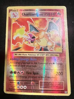 Pokemon Charizard Evolutions 11/108 Reverse Holo Rare 150 HP Stage 2 Card - Image 1