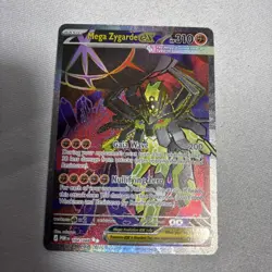 POKEMON TCG Perfect Order MEGA ZYGARDE EX IR Full Art Holo Card 104/088 - Image 1
