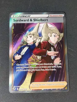 Pokemon Sordward & Shielbert Trainer Gallery TG28/TG30 Silver Tempest - Image 1