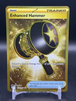 Enhanced Hammer 224/167 Hyper Rare Pokemon TCG SV06: Twilight Masquerade NM - Image 1