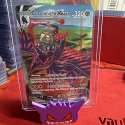 Pokemon Corviknight VMAX TG19/TG30 Silver Tempest Holo Full Art Ultra Rare - Image 1