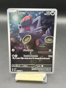 Zorua 075/064 Sv: Shrouded Fable Holo Pokemon Illustration Rare - Image 1