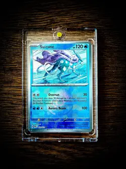 Pokemon TCG Suicune 024/131 Poke Ball Pattern Reverse Holo Prismatic Evo NM - Image 2