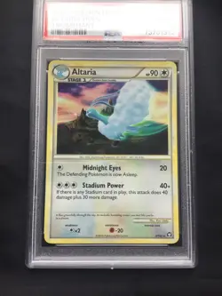 Pokemon Cards: HGSS Triumphant Rare Holo: Altaria 2/102 PSA 9 - Image 2