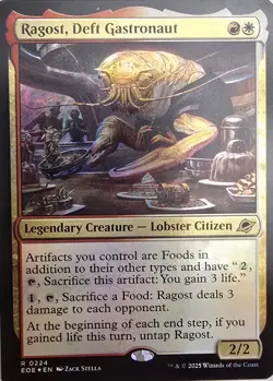 MTG Commander EDH Deck-Ragost Deft Gastronaut-Food/Artifact 🔥- 100 Card. - Image 1